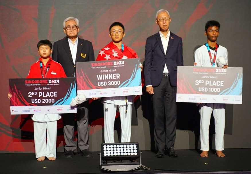 Celebrating the Medalists of Singapore 2024 WT Virtual Championships