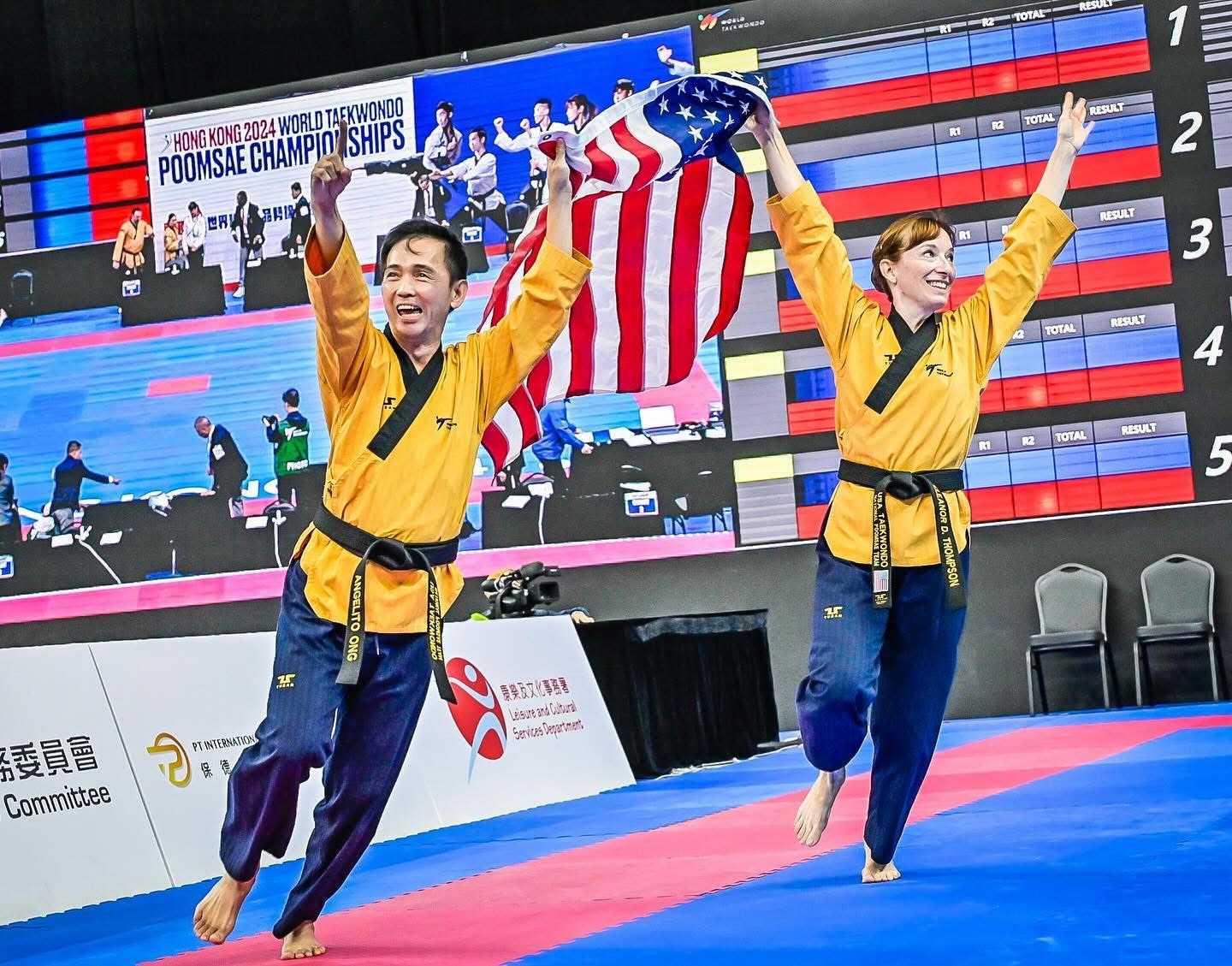 Under 60 Category at the Hong Kong 2024 World Taekwondo Poomsae Championships!