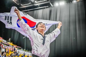 Individual Male Under 30 Category at the Hong Kong 2024 World Taekwondo Poomsae Championships! 🥇🥈🥉