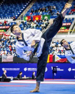 Individual Male Under 50 Category at the Hong Kong 2024 World Taekwondo Poomsae Championships! 🥇🥈🥉