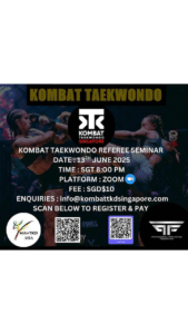 🥋 KOMBAT TAEKWONDO REFEREE SEMINAR