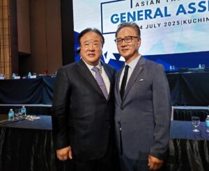 🇰🇷 Kim Sang-jin Elected President of the Asian Taekwondo Union (2025–2029)