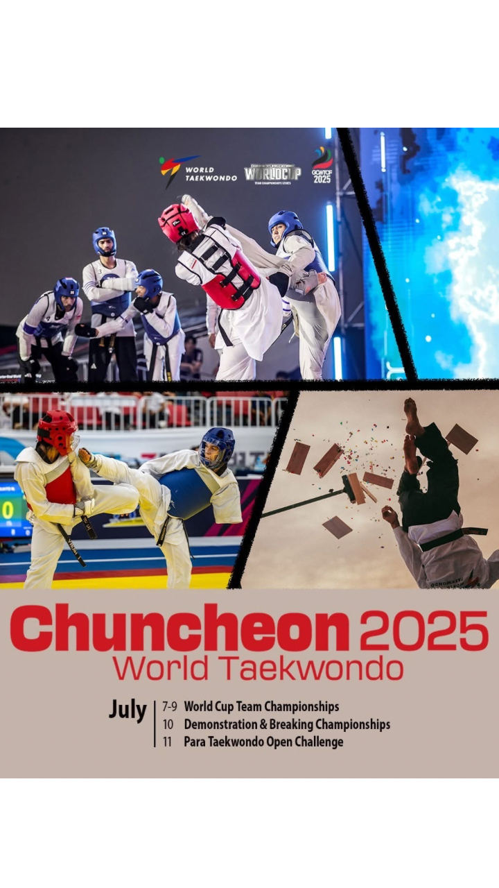 🥋 Three Premier World Taekwondo Events — One Unforgettable Week