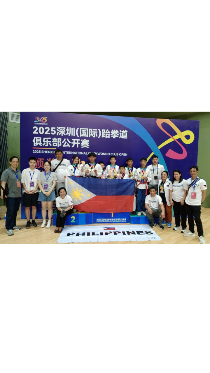 🇵🇭 Philippines Shines on Day 2 of the 2025 Asian Taekwondo Club Open Championship