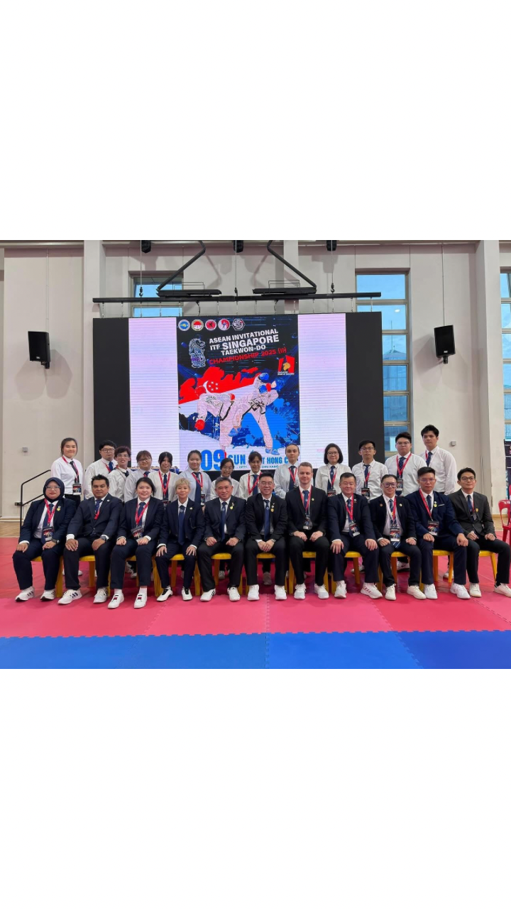 🥋 ITF Taekwon-Do Singapore Successfully Hosts ASEAN Championship, Showcasing Regional Impact