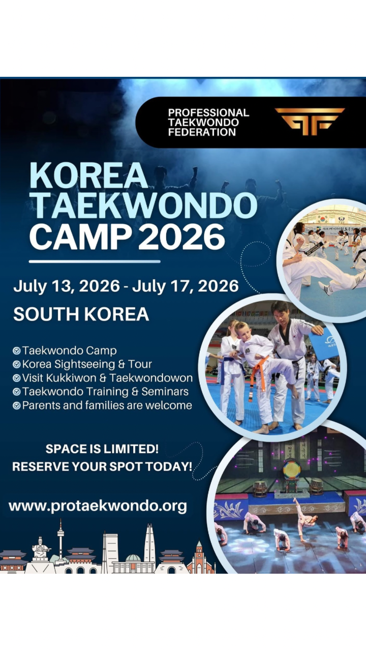 2026 Korea Taekwondo Tour & Camp